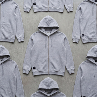 Basic Zip Hoodie
