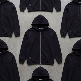 Basic Zip Hoodie