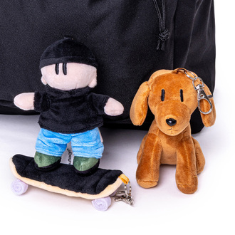JanSport x Kamuflage SuperBreak One 26L Backpack With Mascot Keyrings