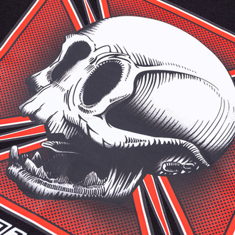 Skull Zip Hoodie
